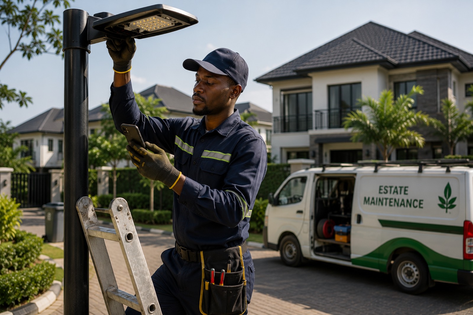 Estate maintenance work